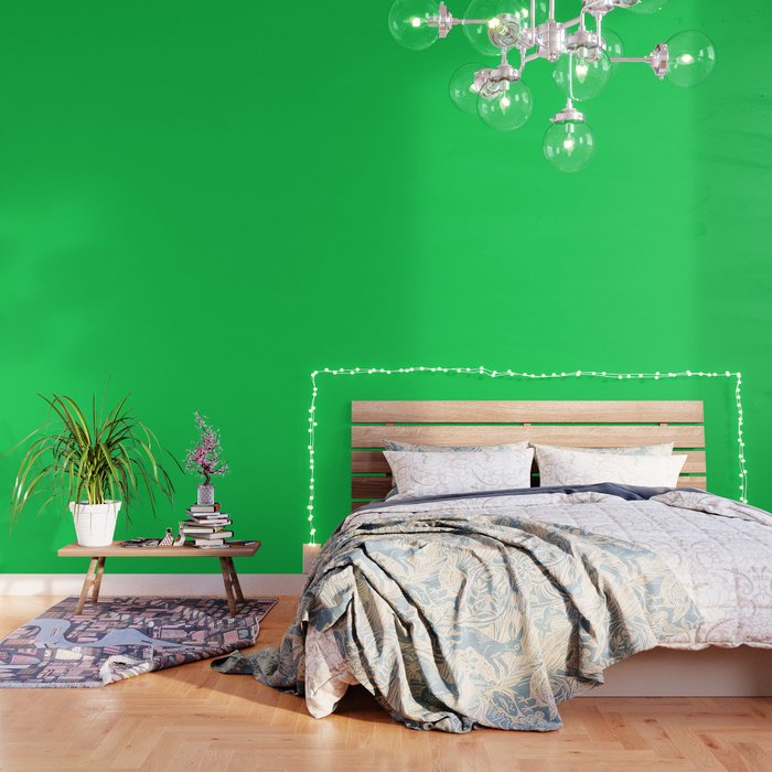 NOW BRIGHT FOREST GREEN COLOR Wallpaper