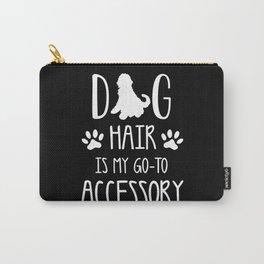 Dog Hair Is Go-To Accessory - Goldendoodle Carry-All Pouch