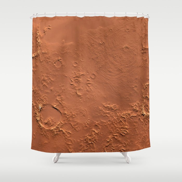 Mars Surface Shower Curtain