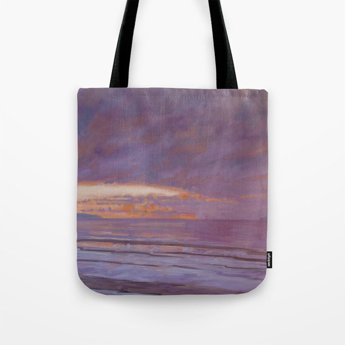 New Year's Day Sunset Tote Bag