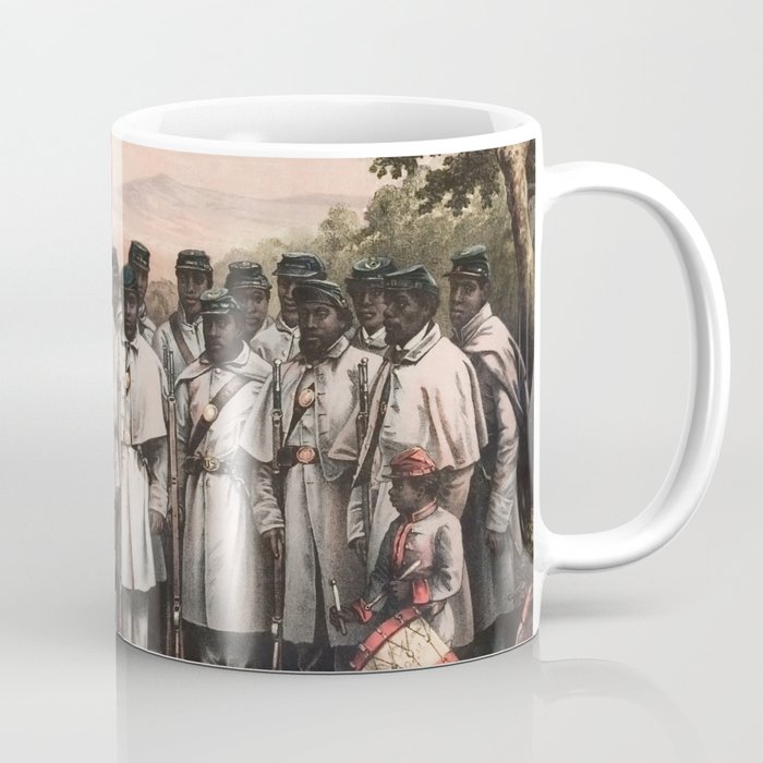 African American Soldiers - Civil War - 1864 Coffee Mug