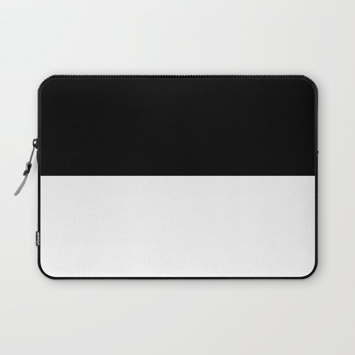 Black And White Laptop Sleeve