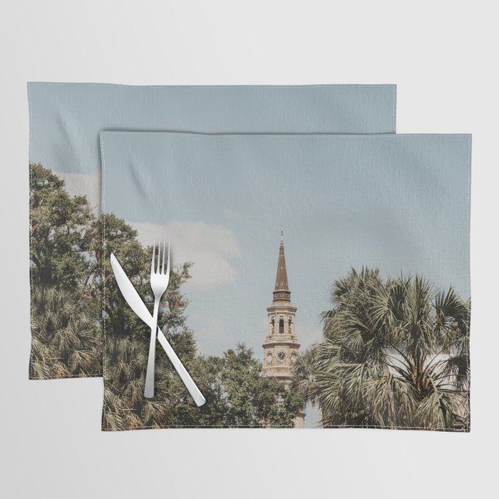 Church Street Charleston Photography Placemat