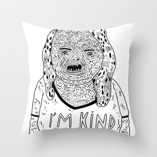 BIG DEAL Throw Pillow