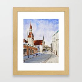 Munich Old Town Hall Framed Art Print