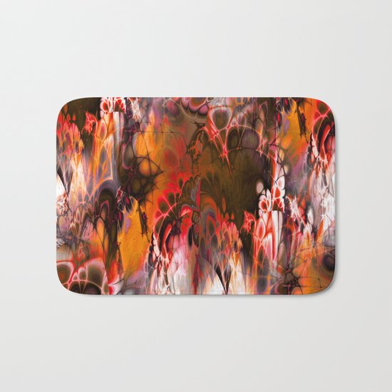 Marshmellow Skies (warm earth tones) Bath Mat
