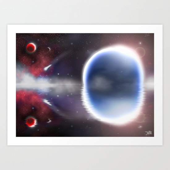 Unending Space Art Print
