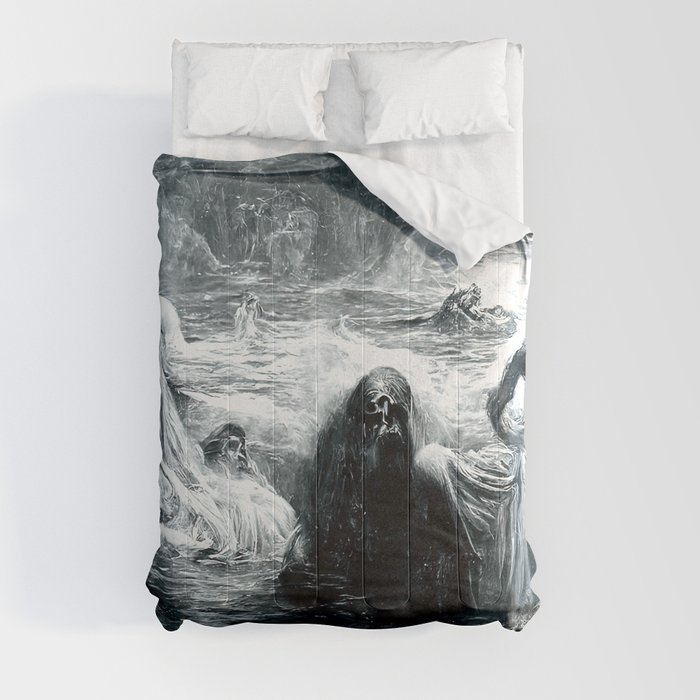 The damned souls of the River Styx Comforter