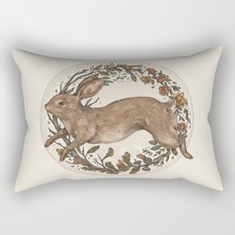 Rabbit Rectangular Pillow