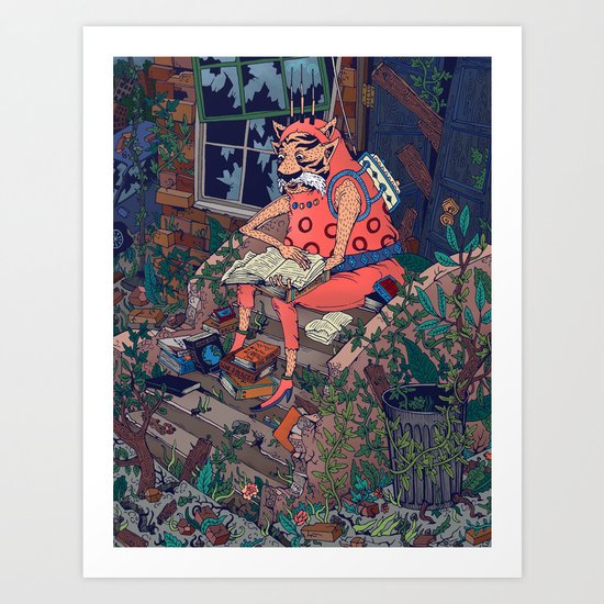 The Last Guy Art Print