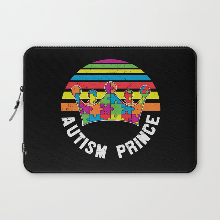 Autism Prince Laptop Sleeve