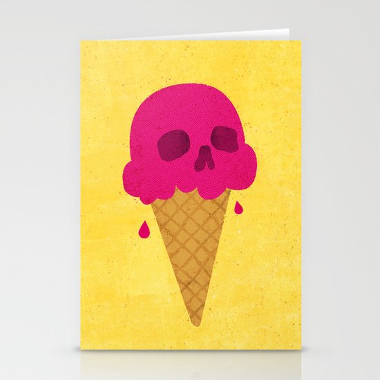 Skull Scoop. Stationery Cards