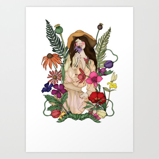 Back to Nature Art Print