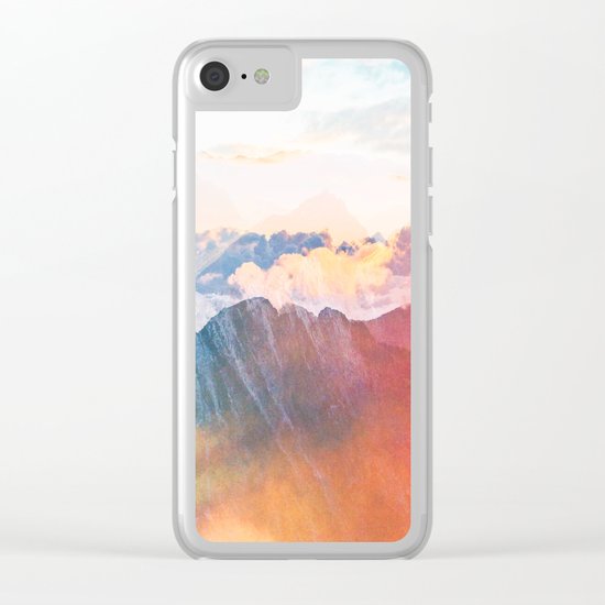 Mountain Glory #society6 #decor #buyart Clear iPhone Case