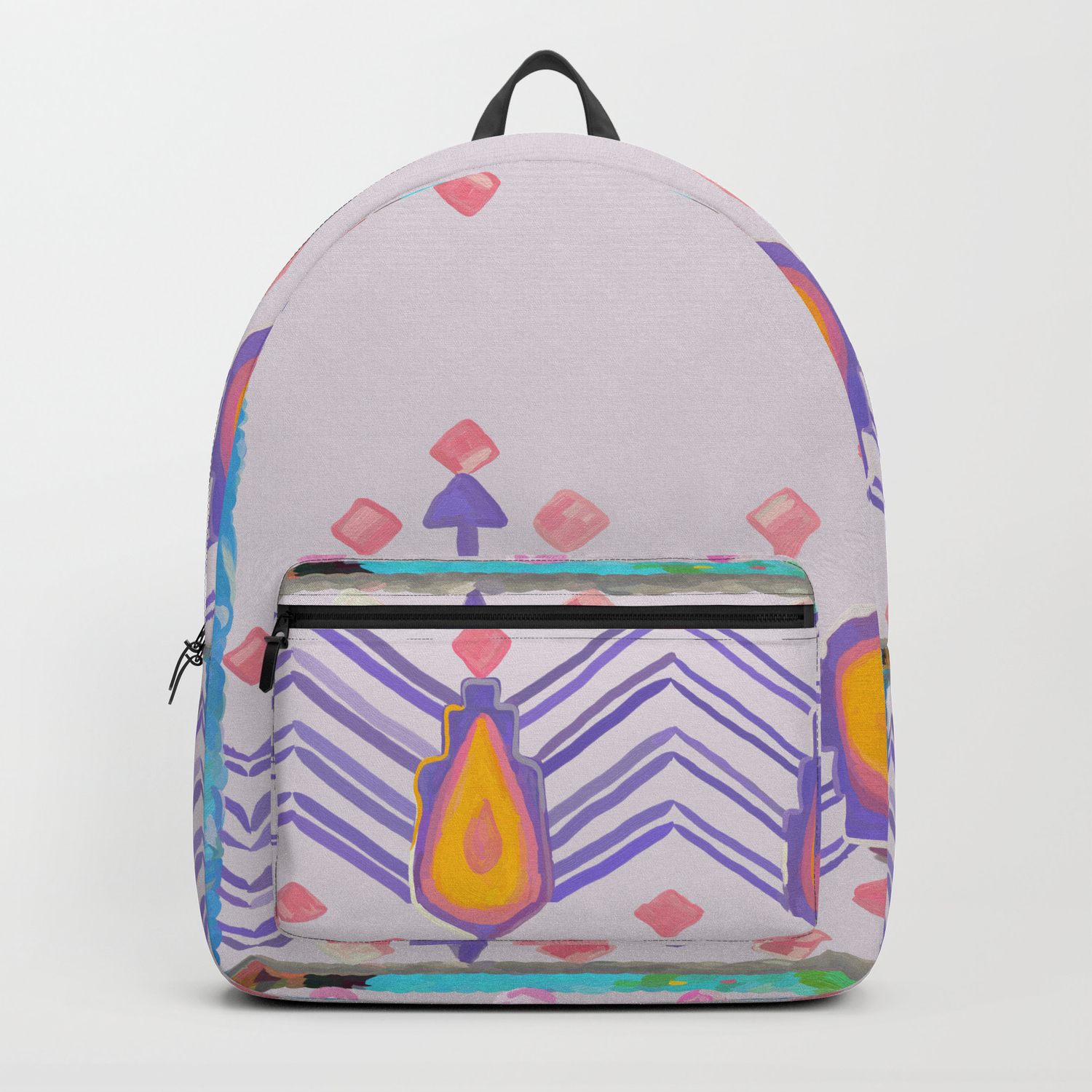 dusky pink backpack