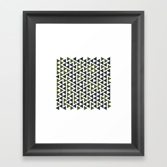 #458 Trap – Geometry Daily Framed Art Print