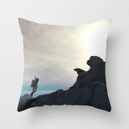One Small Step Throw Pillow