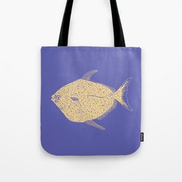 Periwinkle Moonfish Tote Bag