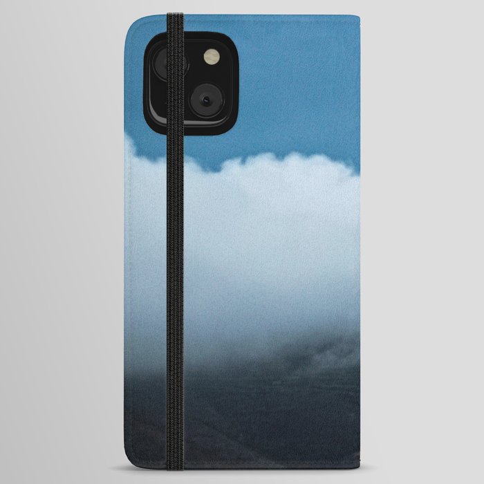 Hills Clouds Scenic Landscape 6 iPhone Wallet Case