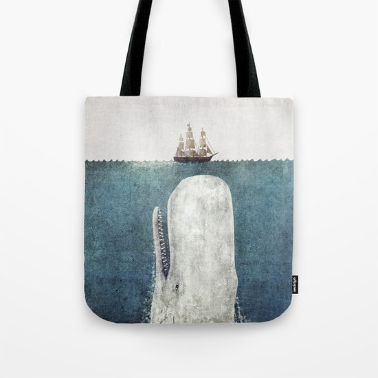 The Whale - vintage Tote Bag