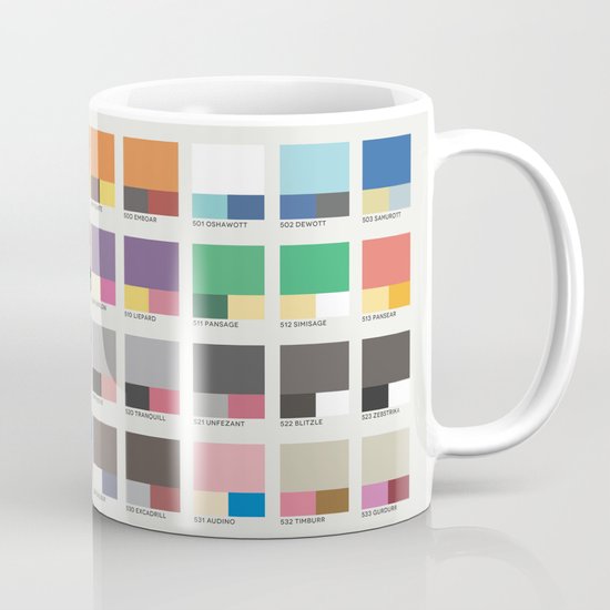 Poke-Pantone 5 (Unova Region) Mug