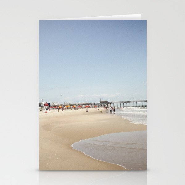 Ocean City, Maryland Beach Travel Photography Stationery Cards
