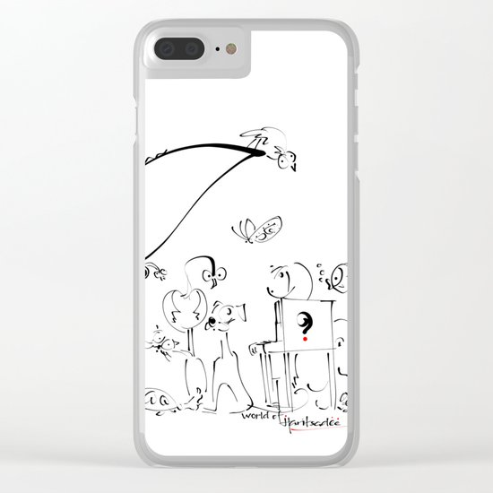 haritsadee 15 Clear iPhone Case