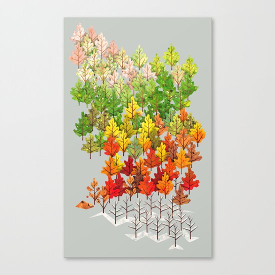 Seasons Canvas Print