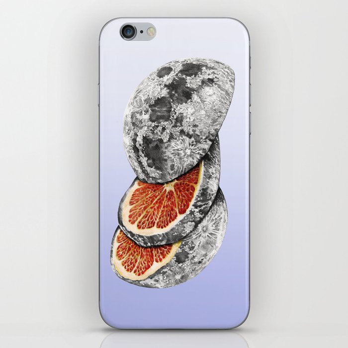 In which there is a mandarin in the moon iPhone Skin