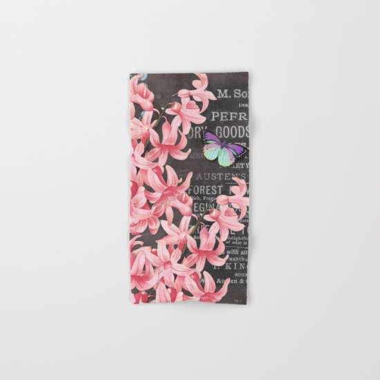 Vintage Flowers #1 Hand & Bath Towel