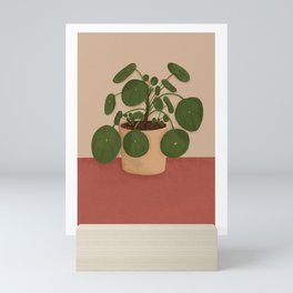 Pilea - Painted Plant No.2 Mini Art Print