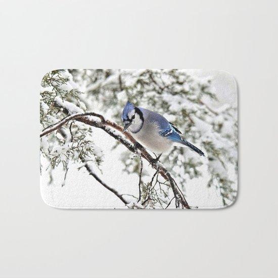 April Fools' Jay Bath Mat