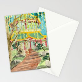 Path to the Pagoda Stationery Card