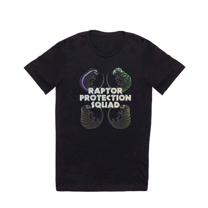 Raptor Protection Squad (Four corners) T Shirt
