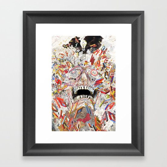 KN/PC: Infinite Jest Framed Art Print