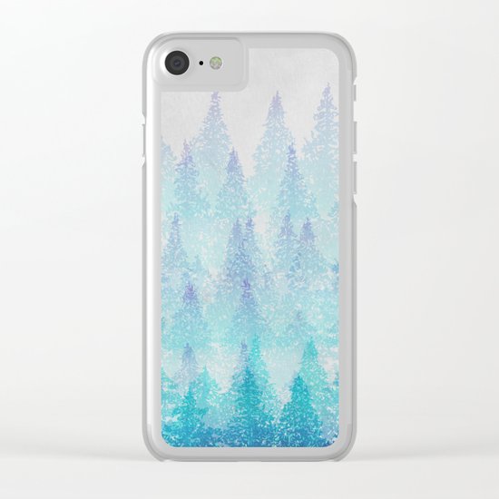 Mountain Hike Clear iPhone Case
