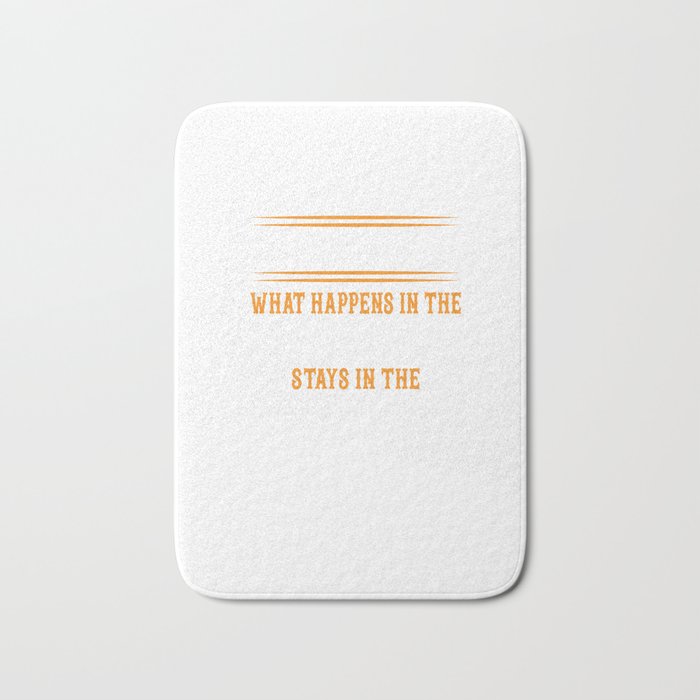 Barber Shop Rules Design Quote Saying Hair Stylist Gift Bath Mat