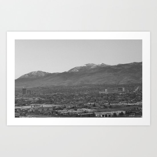Reno Art Print