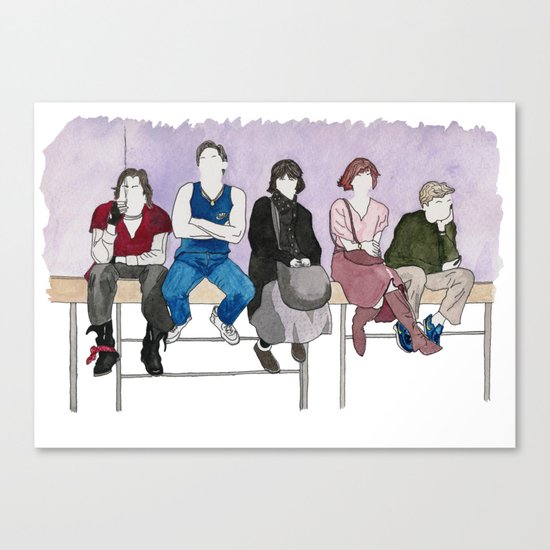 The Breakfast Club Canvas Print