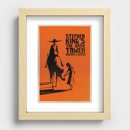 Roland and Susan - The Dark Tower Recessed Framed Print