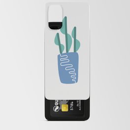 Minimal plant vase 2 Android Card Case