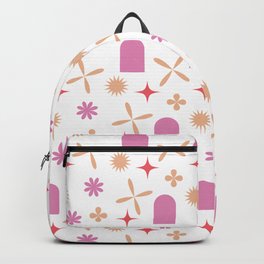 Funky Playful Shapes Pastel Nursery Pattern | Back to School Backpack