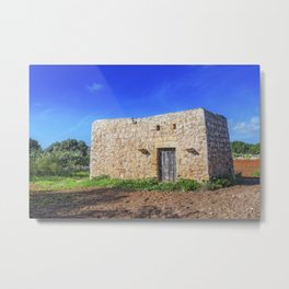 Id-Dwejra Metal Print | Countryside, Room, Stone, Malta, Photo, Landscape, Mediterranean, Agriculture, Europe, Field 