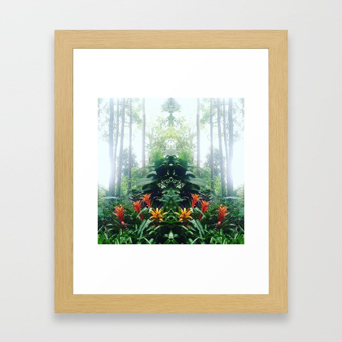 Into the jungle #3 Framed Art Print