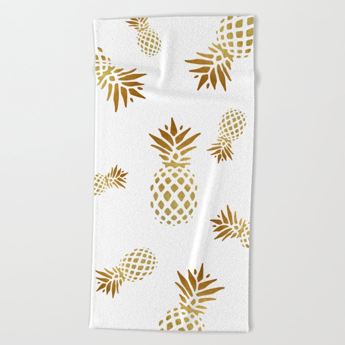 pineapple beach towel oversized