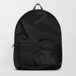 Camouflage Black Backpack