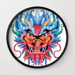 Chinese Dragon Wall Clock