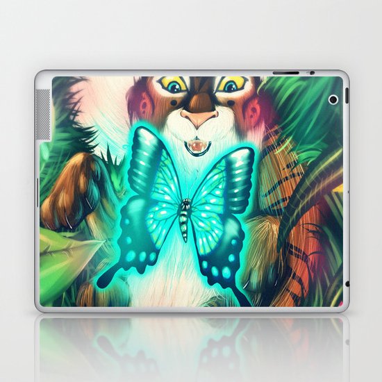 Blue Tiger Laptop & iPad Skin