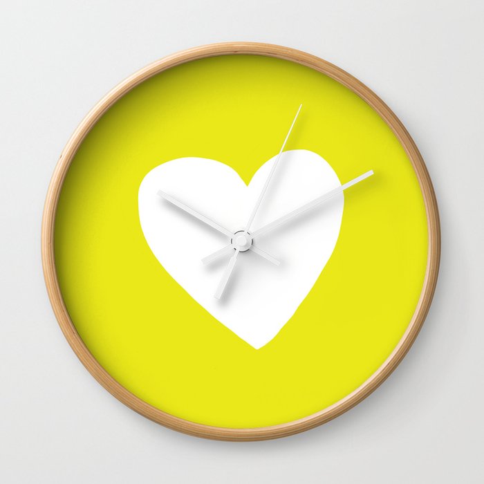 Sunshine Heart Wall Clock