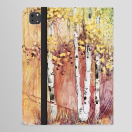 4 Season watercolor collection - summer iPad Folio Case